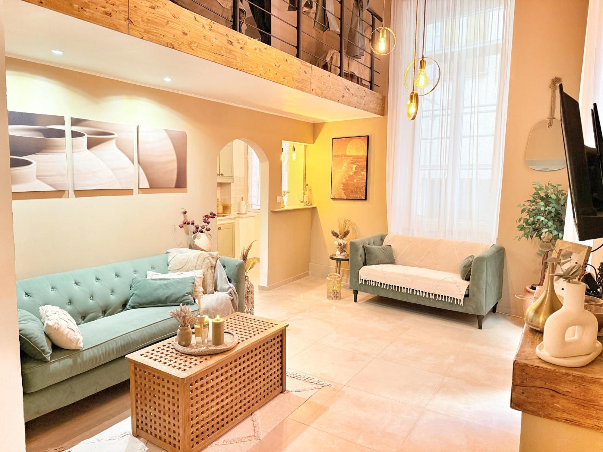 Spacious Loft, Duplex, Old Town, 3 Bedrooms - Easy Check-In Nice Buitenkant foto